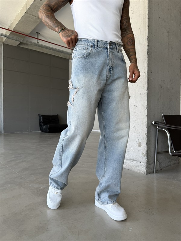 Yıldız Nakış İşleme Premium Baggy Pantolon