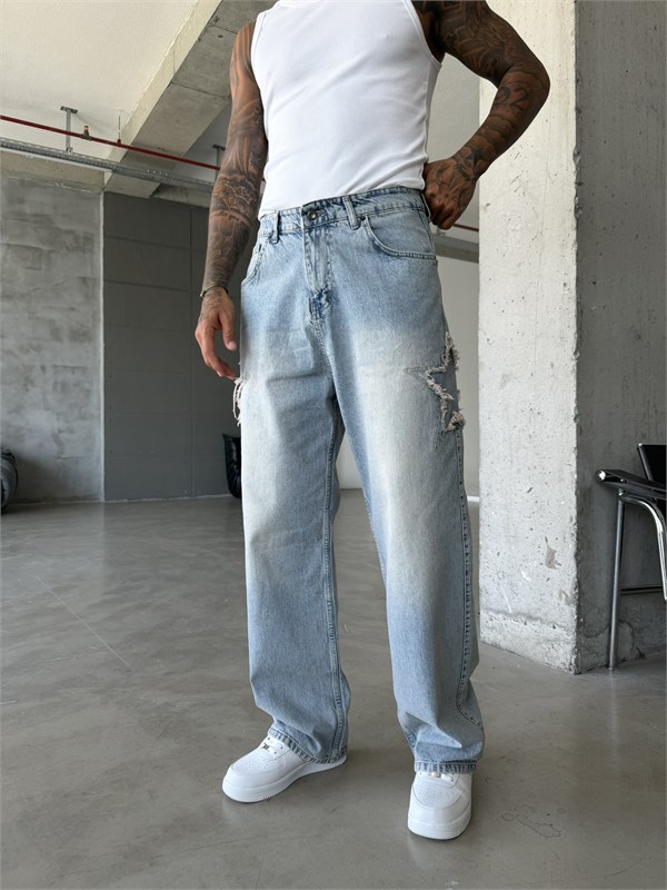 Yıldız Nakış İşleme Premium Baggy Pantolon