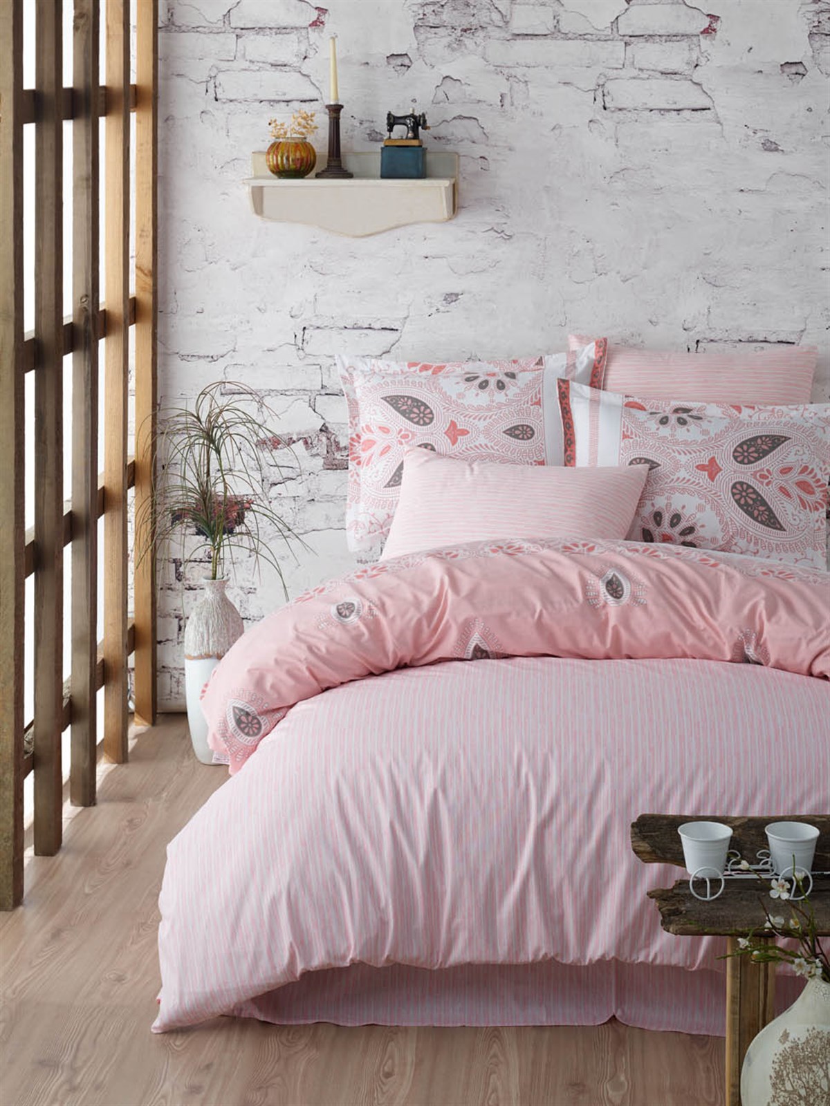 Çift Kişilik Ranforce Nevresim Takımı Jupiter