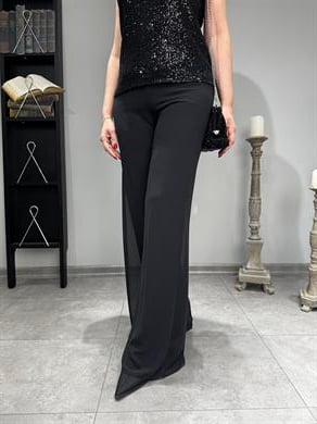 İçi Astarlı Şifon Pantolon 3002