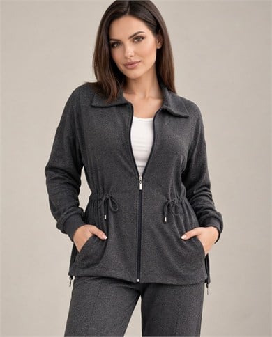 Polo Yaka Örme İkili Takım 4036