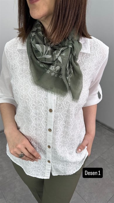 Pamuklu İthal Şal 3377