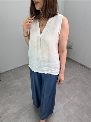 İthal Keten Bluz 3625