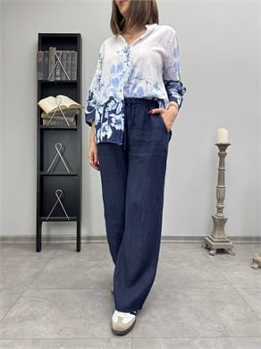 İthal Keten Pantolon 3827