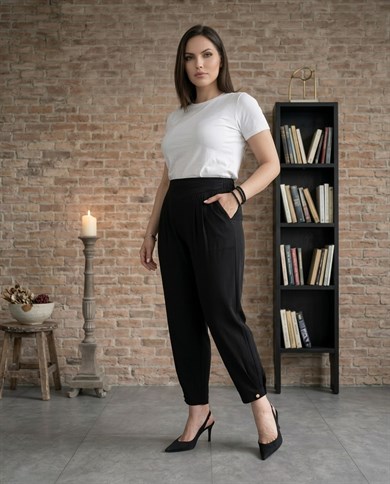 Bambu Kumaş Tasarım Pantolon 3633
