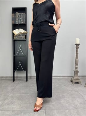 Bambu Kumaş Geniş Kesim Pantolon 3631