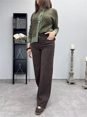 Tencel Palazzo Pantolon 3922
