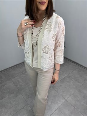 Dantel Tasarım Ceket 3758