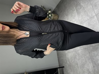 Yakma Şifon Bomber Ceket 3256