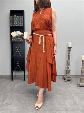 Pamuklu İthal Etek 3751