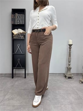 Likrasız Tencel Pantolon 3935