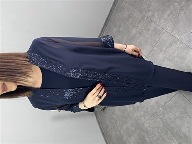 Şifon Ceket Takım 3321