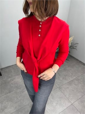 Kendinden Şallı Triko 3993