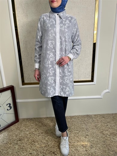 İpek Jakar Tunik Gömlek 3026