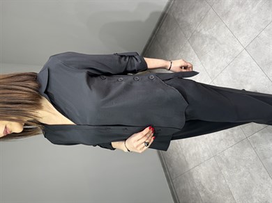 Yandan Düğmeli Kupra Gömlek 3235