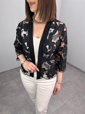 Kısa Dantel Ceket 3359