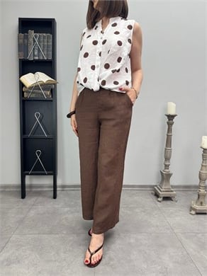 İthal Keten Pantolon 3777