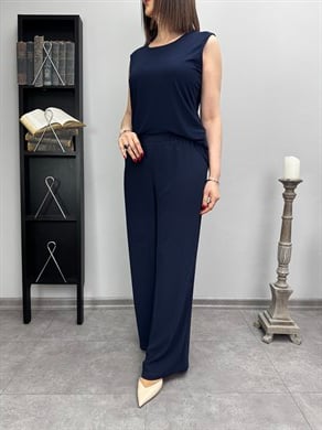 İçi Astarlı Şifon Pantolon 3319