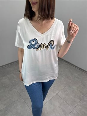 Saten İthal Bluz 3437