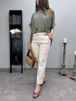 Pamuklu İthal Pantolon 3575