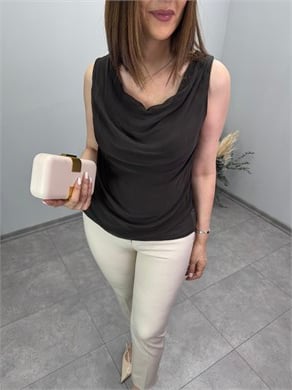 İthal İpek Bluz 3829