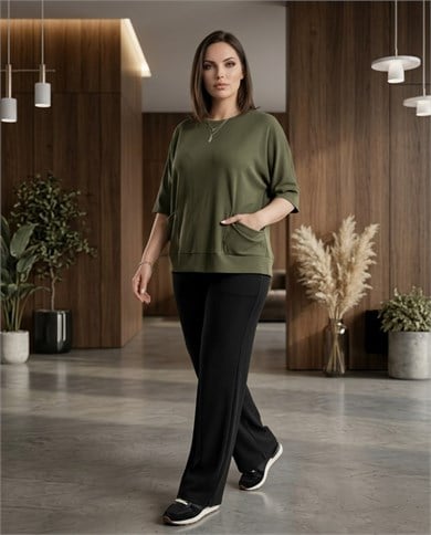 Kendinden Fitilli Bluz 3891