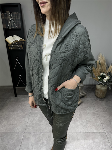 İthal Kapitone Mont 2399