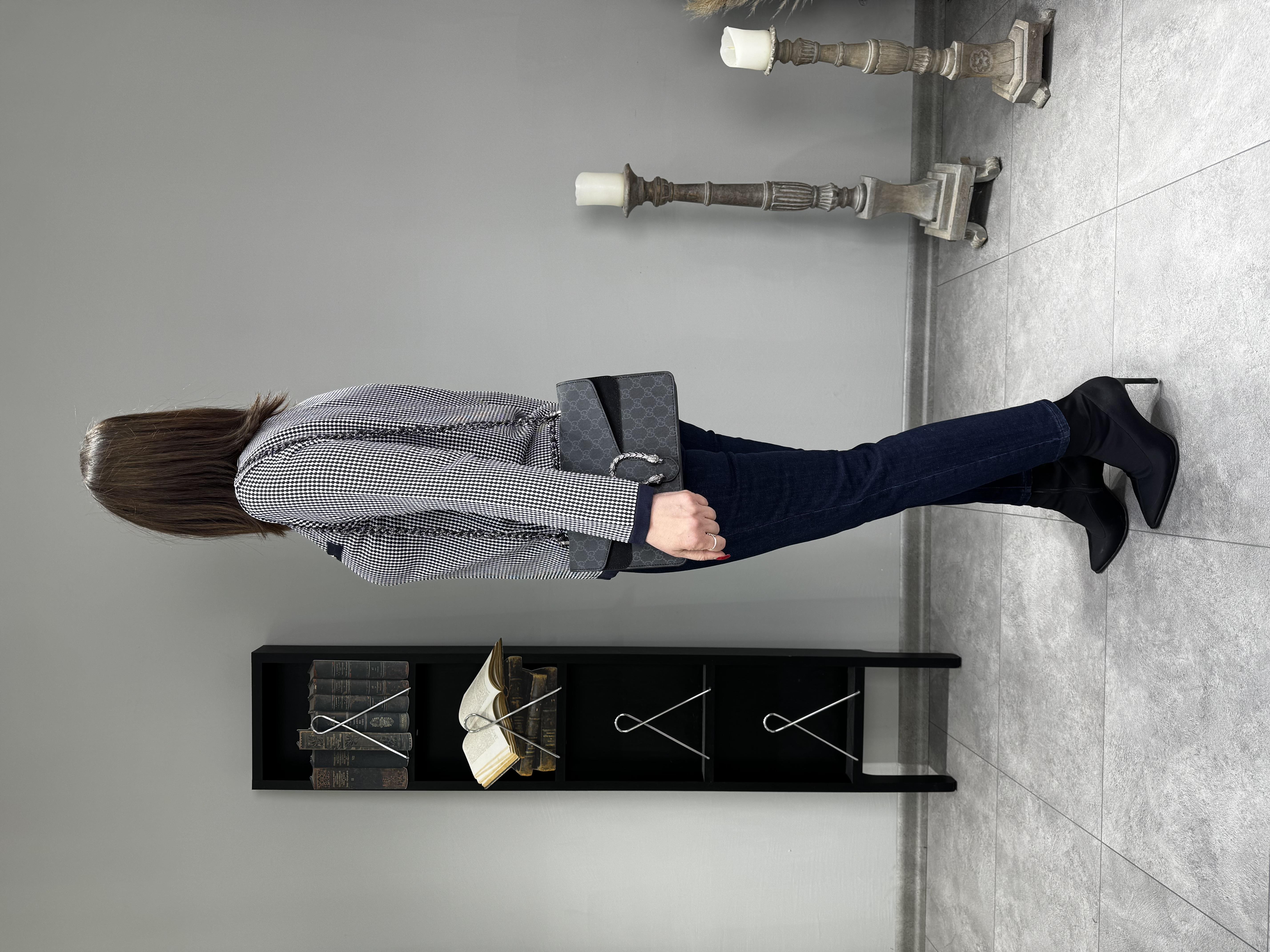 Likralı Örme Triko Bluz 3078 · 9