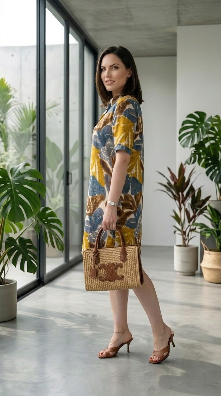 Tencel Elbise 3566