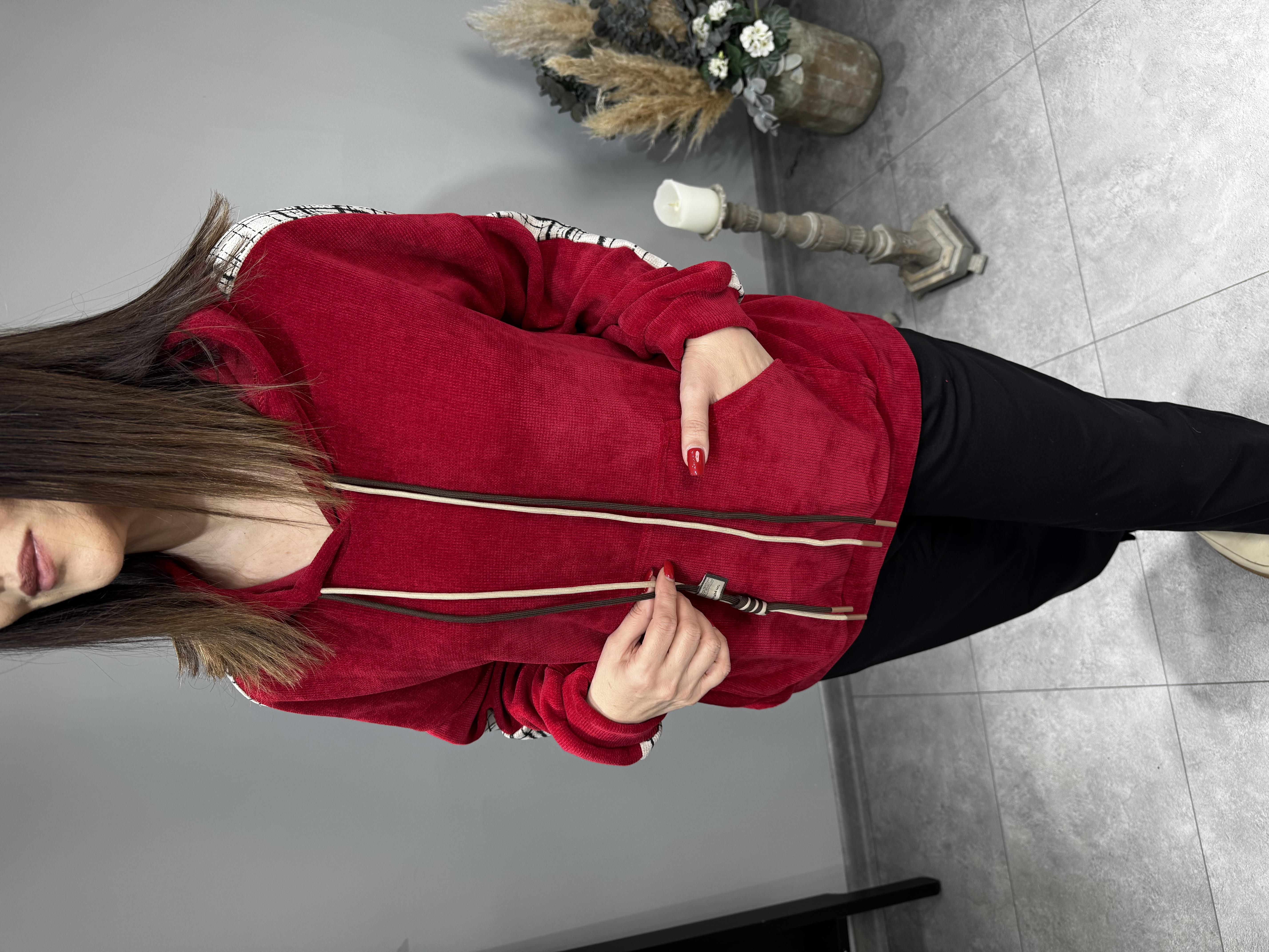 Şönil Kadife İthal Sweat 2944