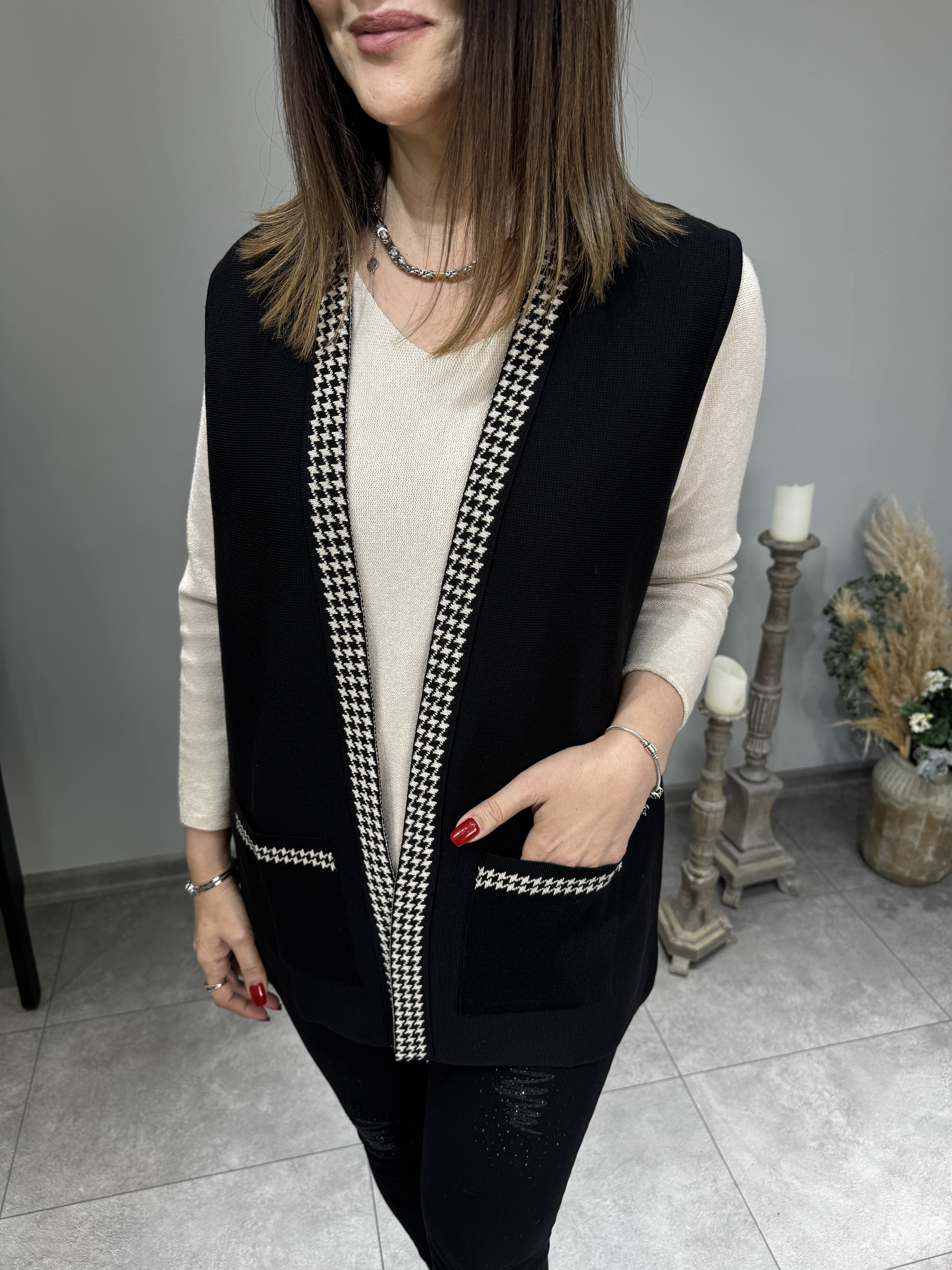 Çelik Örme Basic Yelek 2571