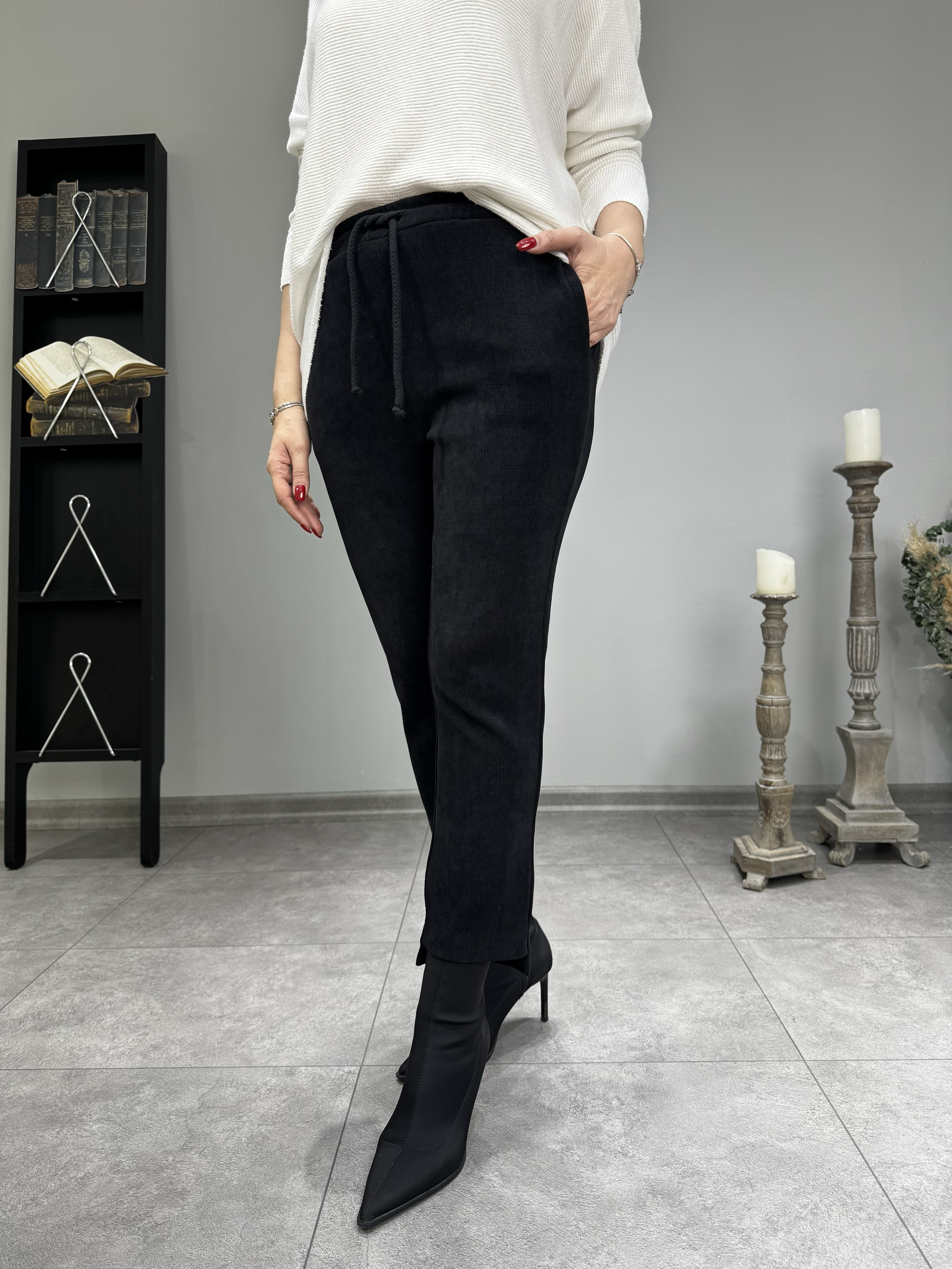 İnce Fitilli Kadife Pantolon p2327