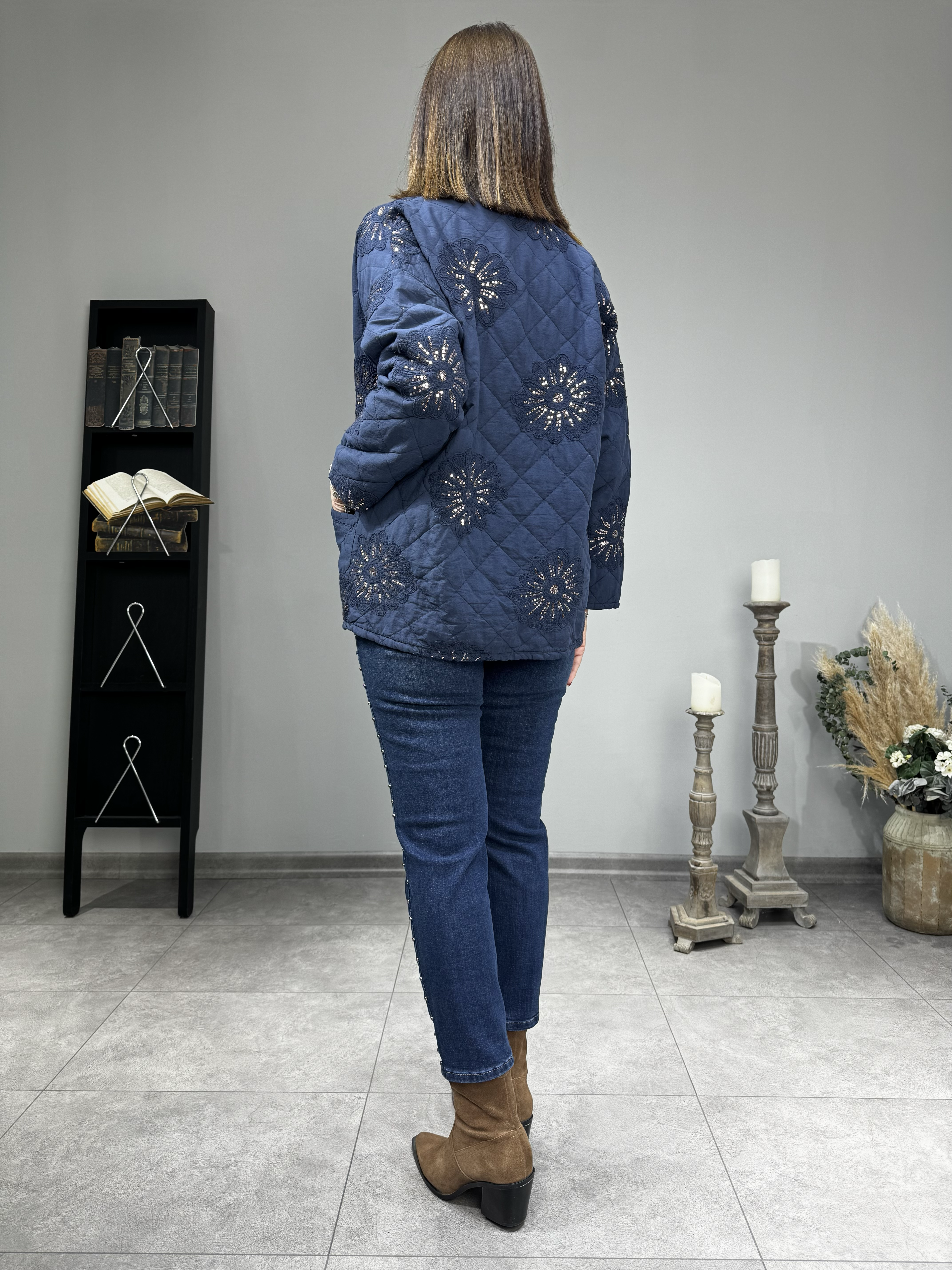 İthal Kapitone Ceket 2572 · 9