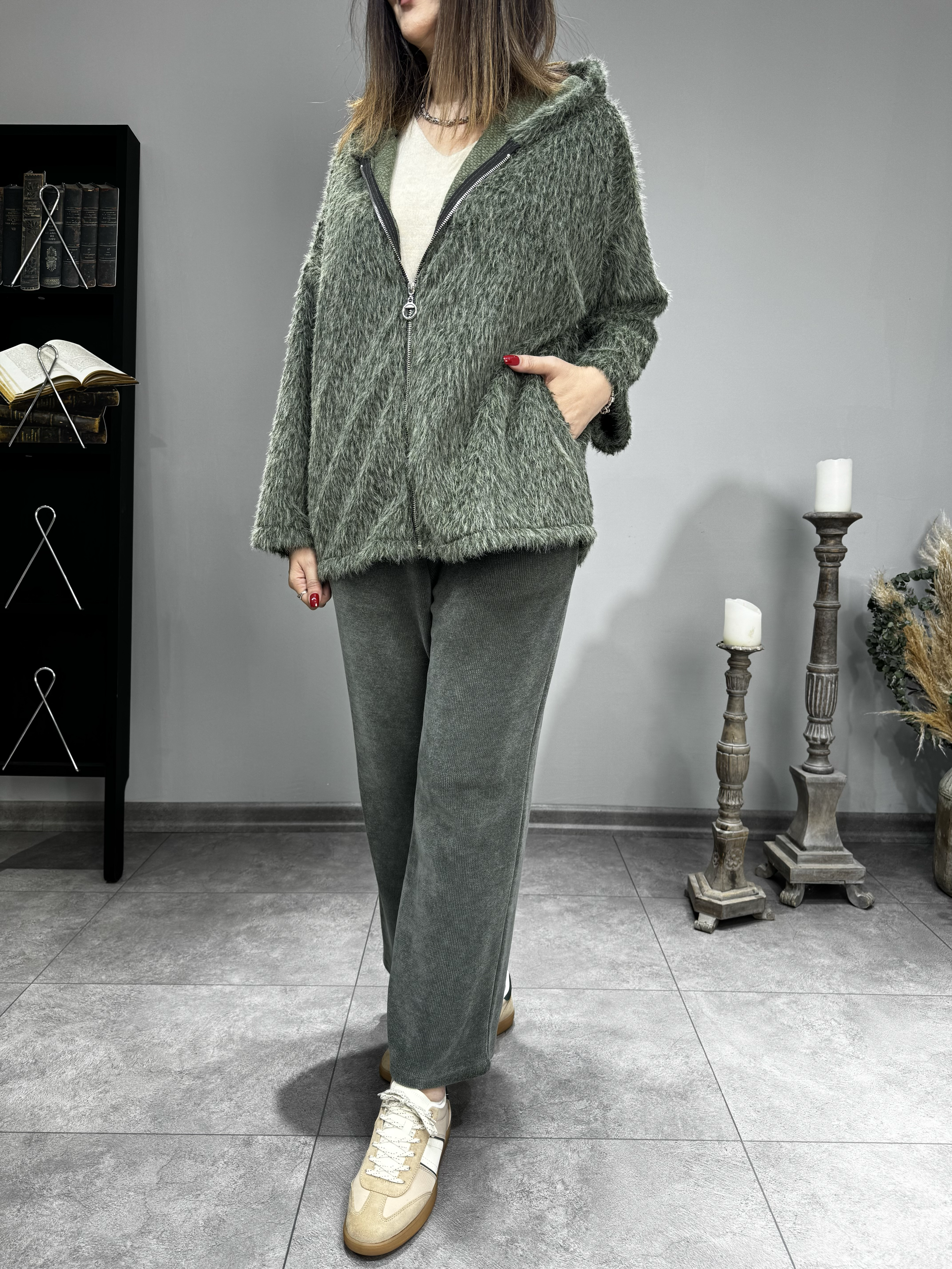 İthal Keçe Ceket 2612 · 2