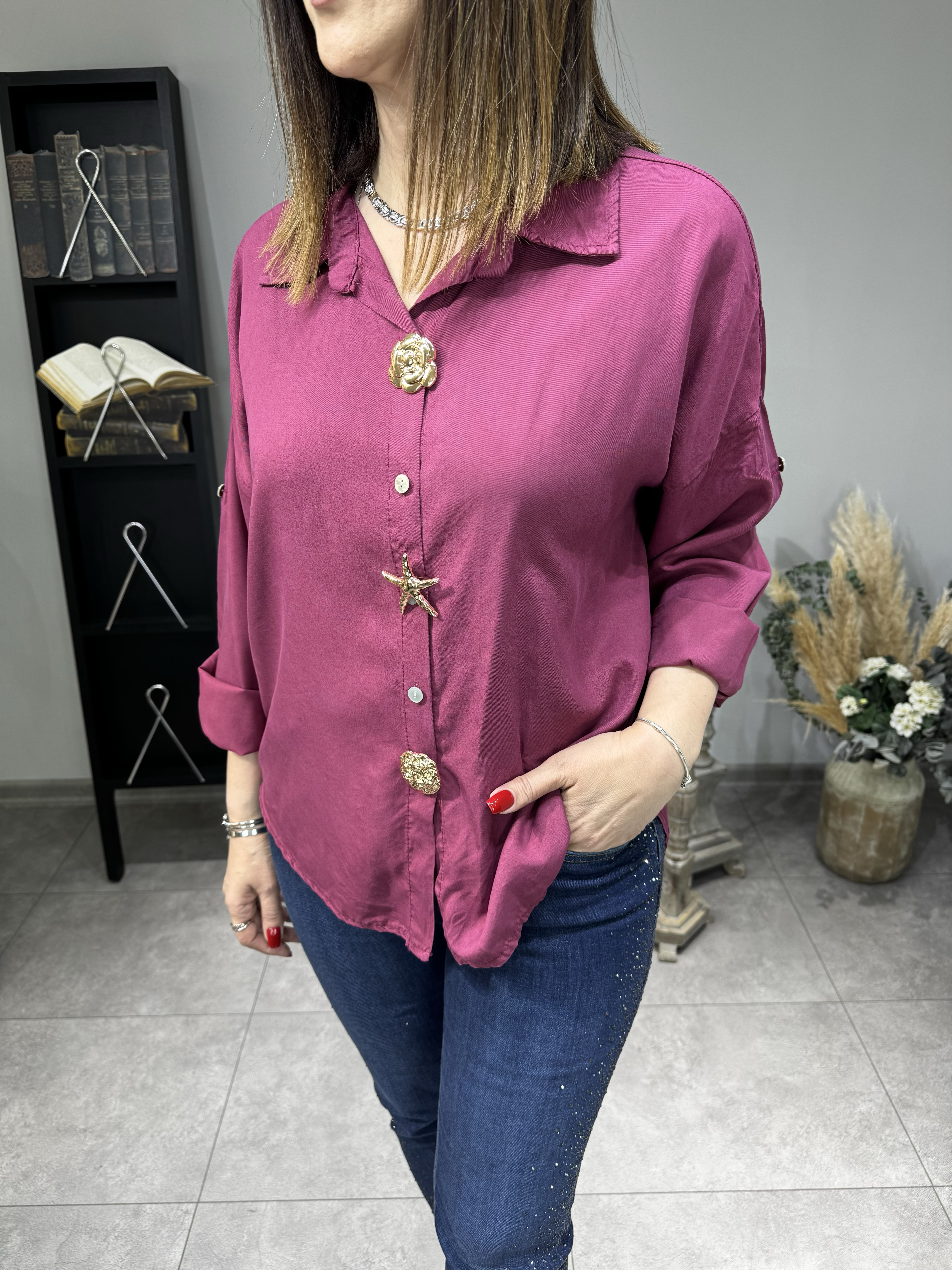 İthal Koton Gömlek 2405 · 5