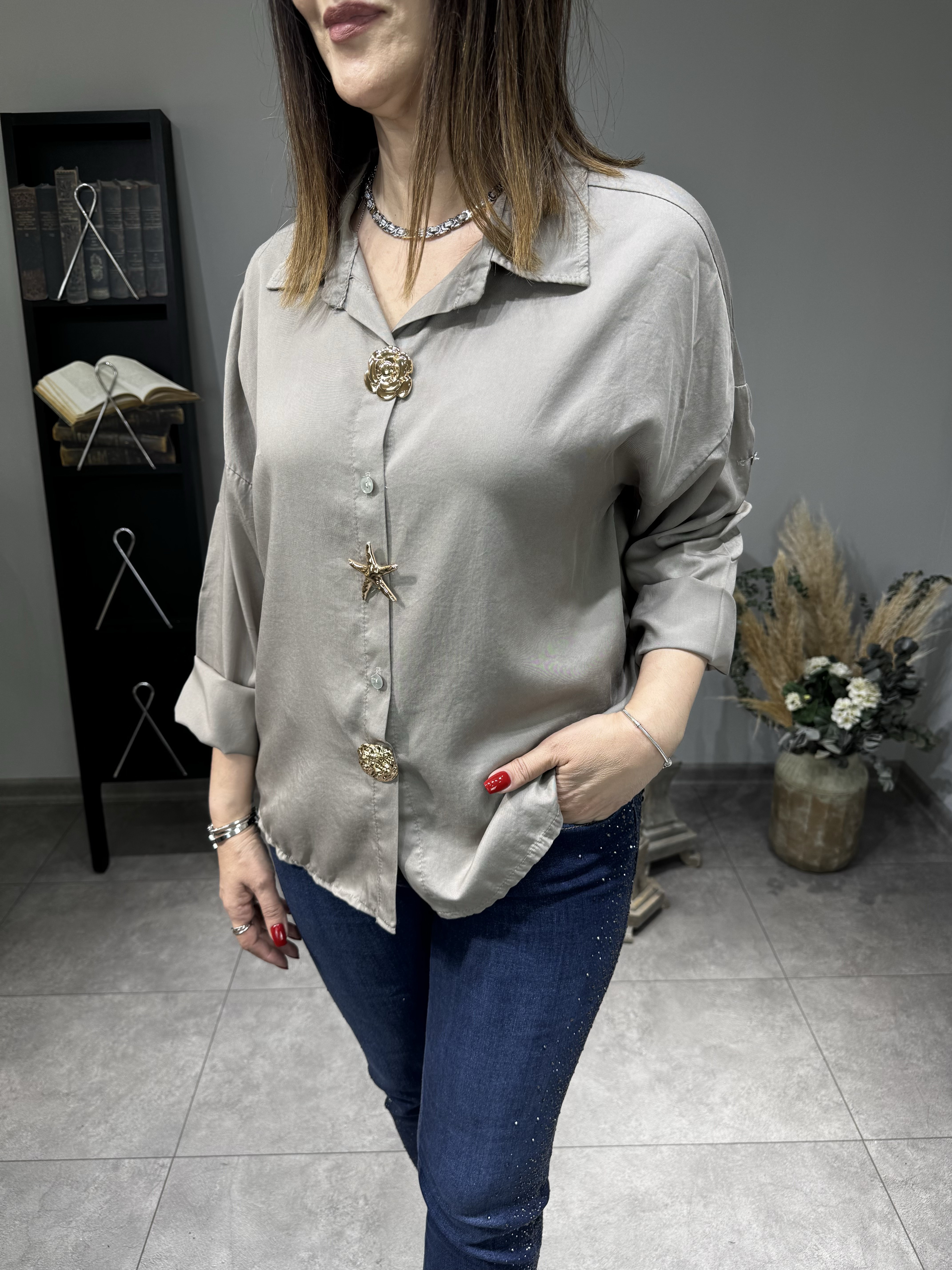 İthal Koton Gömlek 2405 · 11