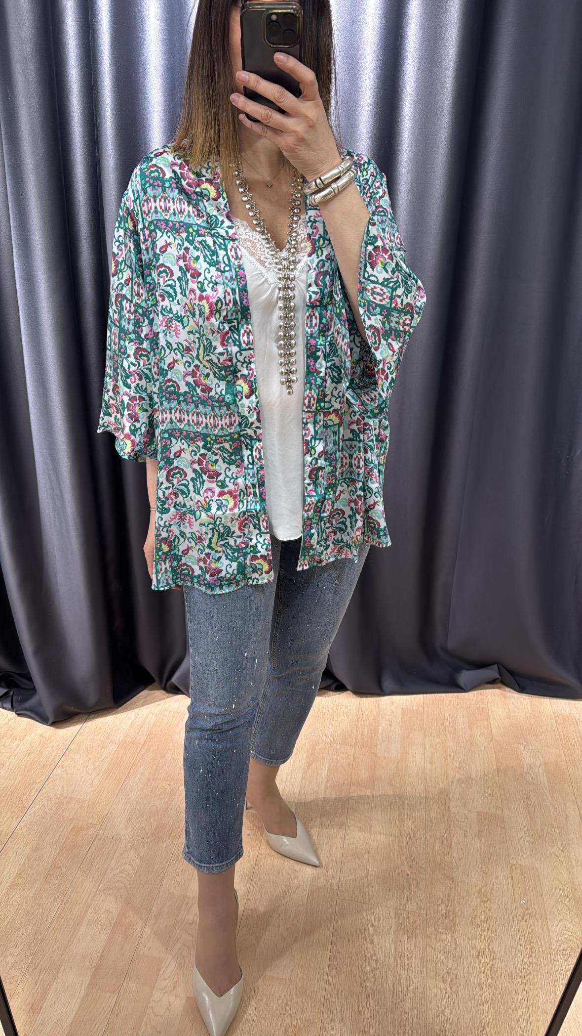 Saten Kimono 1118