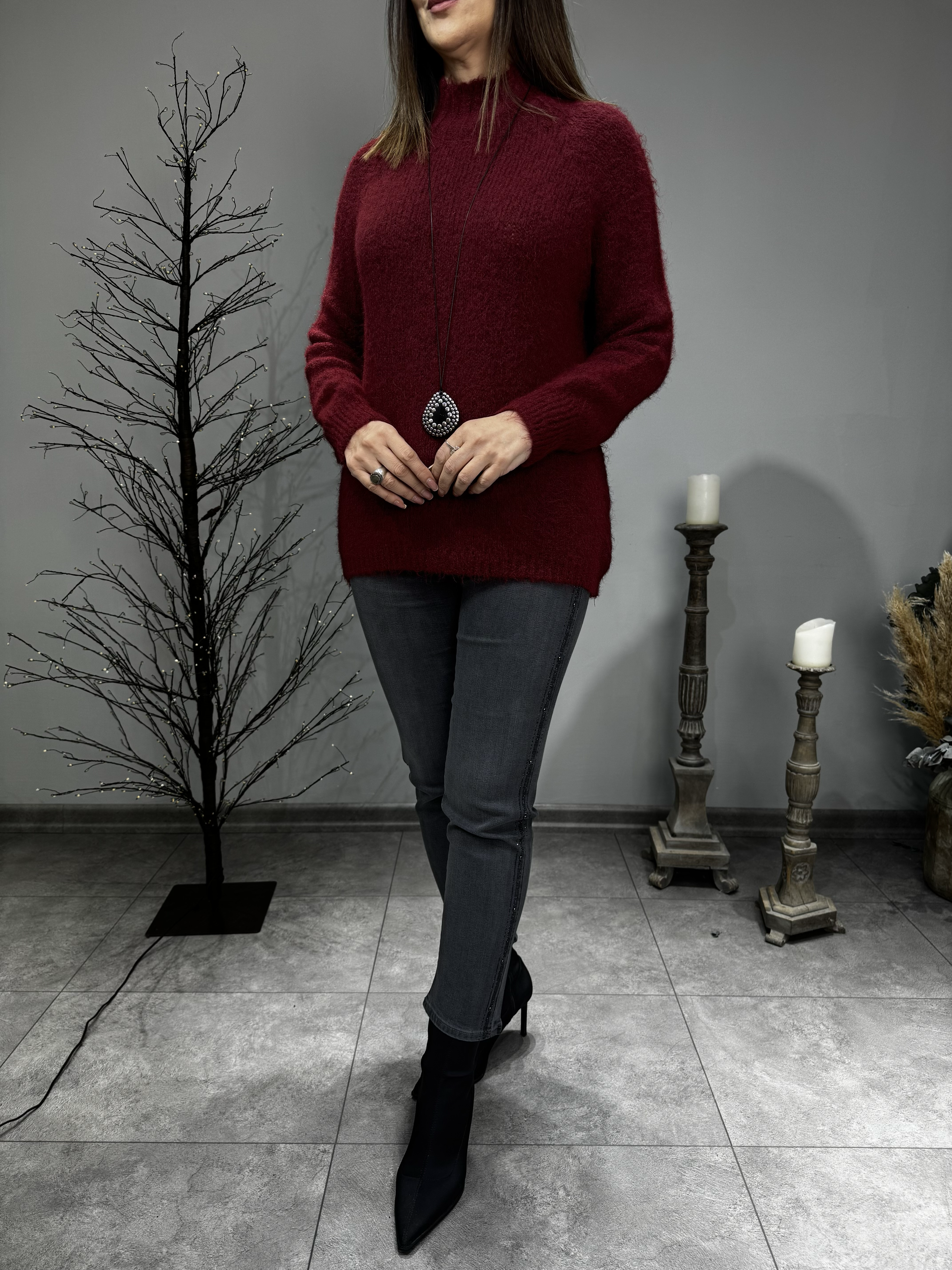Yarım Balıkçı İthal Yünlü Triko 2773 · 5