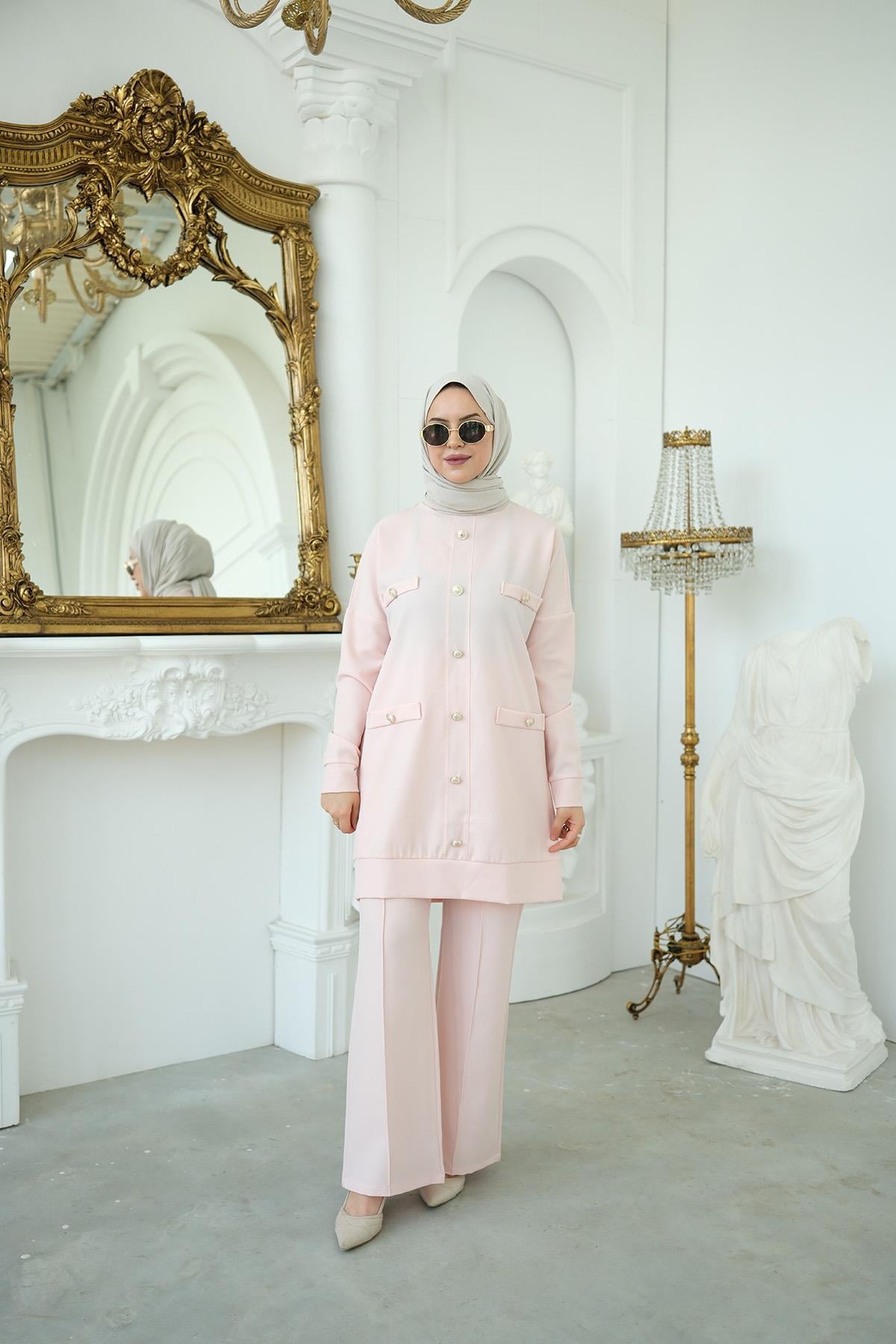Krep Pudra Pembe Beyond İkili Takım