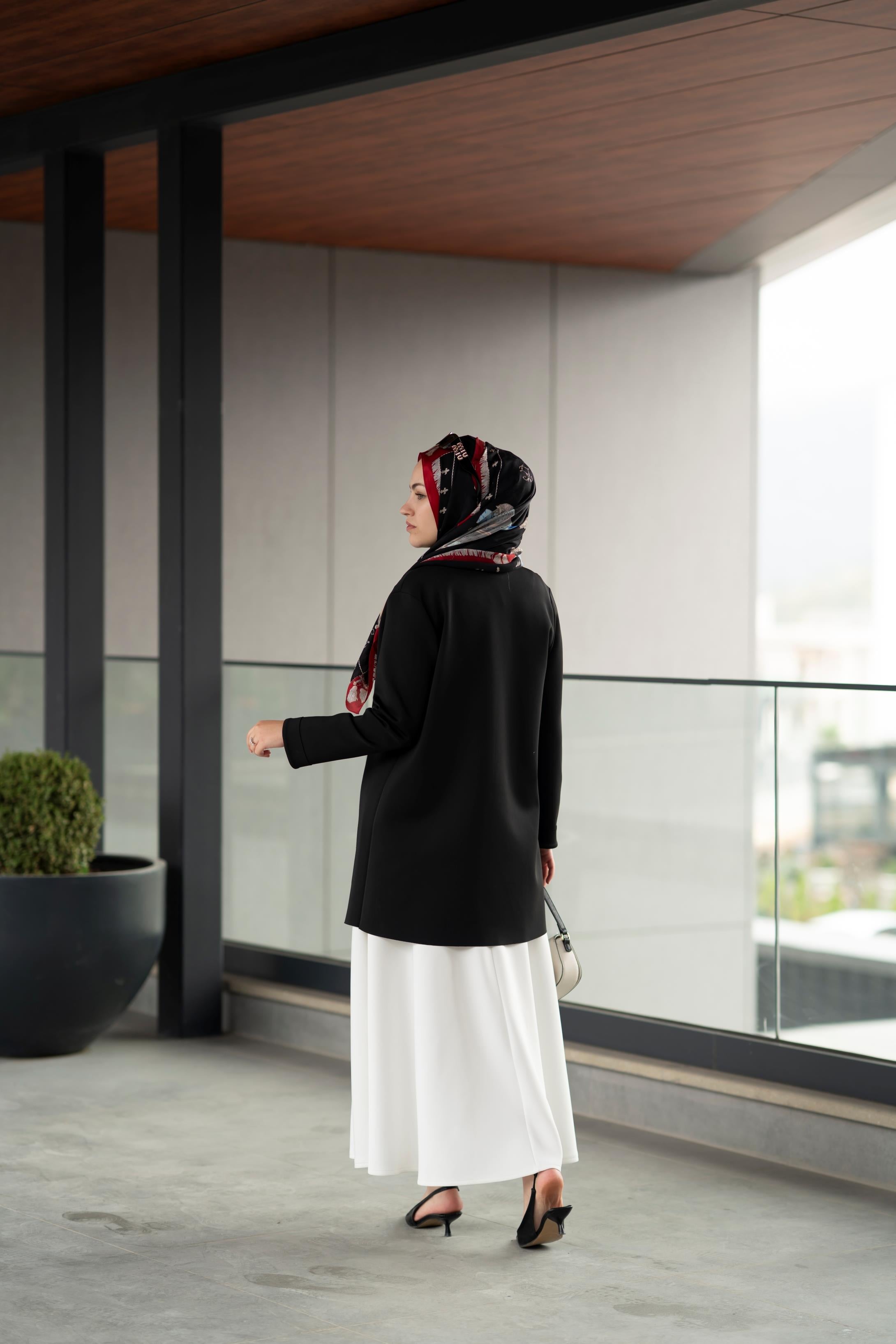 Scuba Siyah Ceket Arya