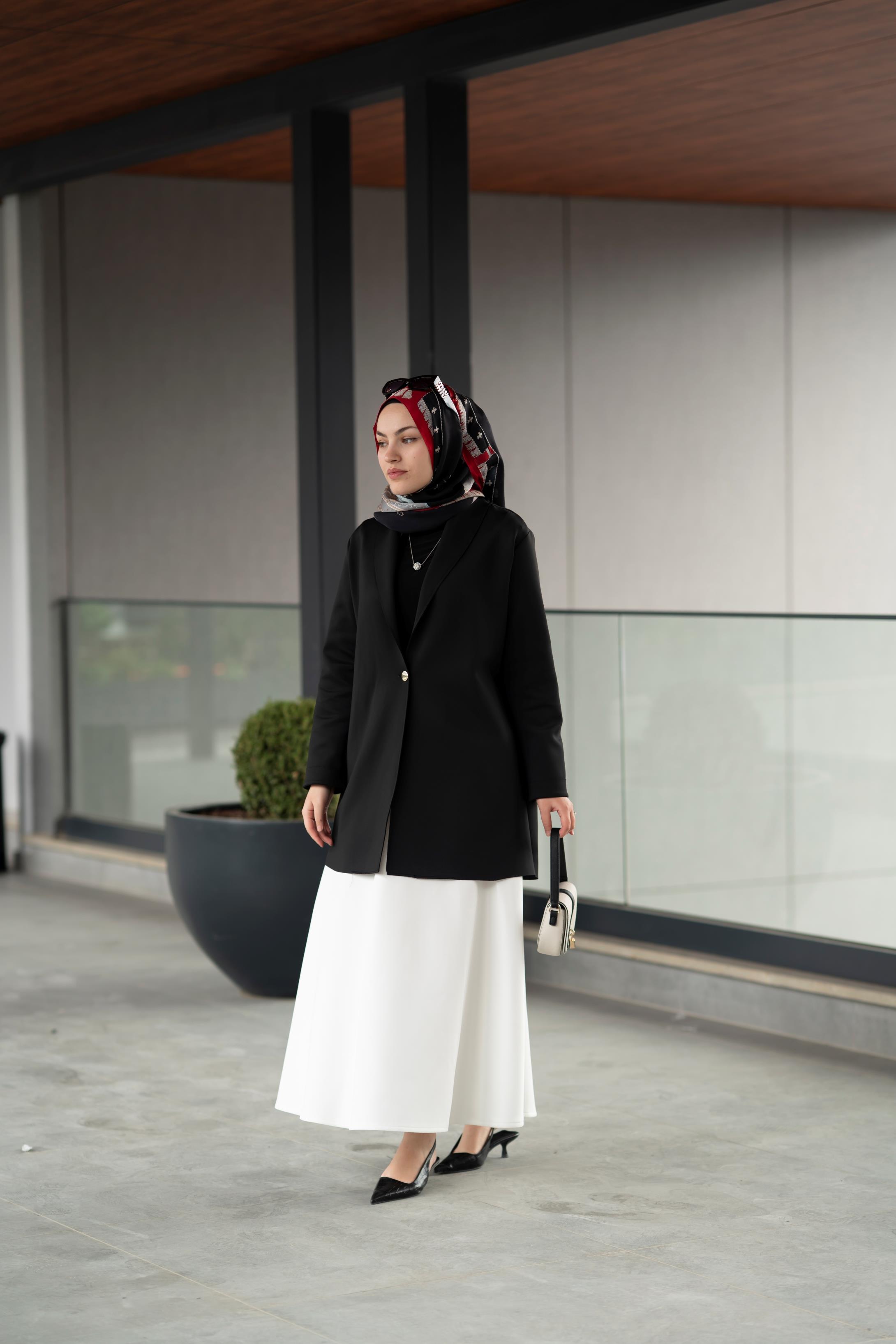 Scuba Siyah Ceket Arya