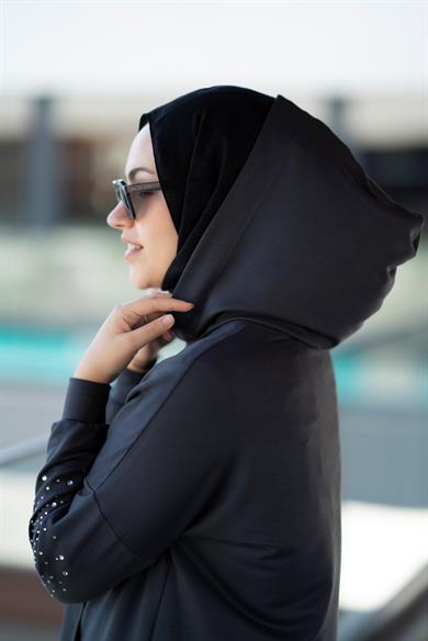 Latera Taş Detaylı Sweat Antrasit