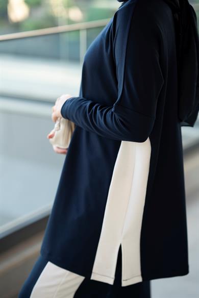 Merlin Takım Lacivert Bambu İki İplik