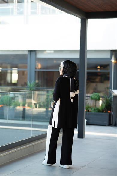 Merlin Takım Siyah Bambu İki İplik