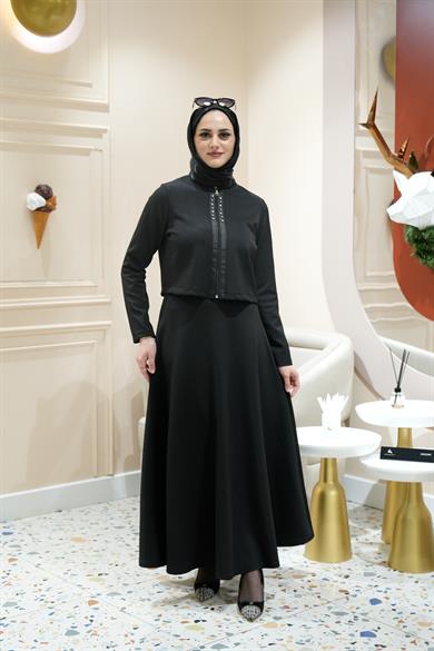 Scuba Siyah Etekli Takım Karina