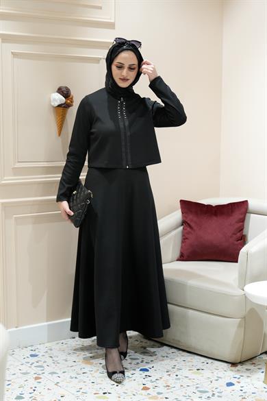 Scuba Siyah Etekli Takım Karina