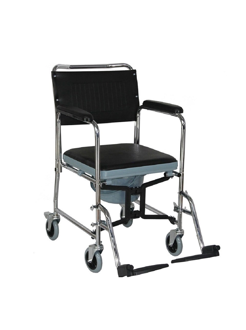 Banyo Tuvalet Tekerlekli SandalyePoylin P689 Banyo Tuvalet Sandalyesi