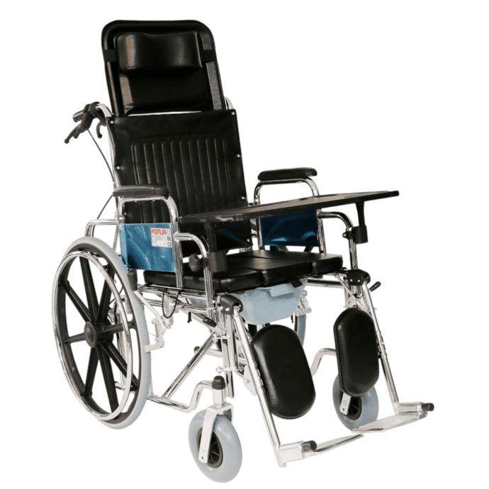 Banyo ve Tuvalet Tekerlekli SandalyePoylin P615 Banyo Tuvalet Tekerlekli Sandalye