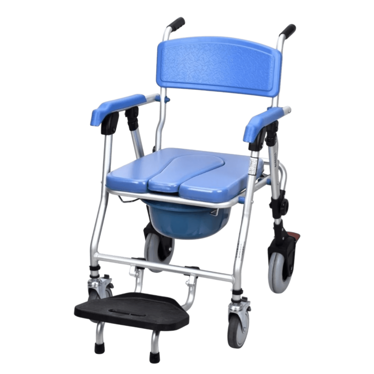 Banyo ve Tuvalet Tekerlekli SandalyePoylin P611 Alüminyum Banyo Tuvalet Sandalyesi