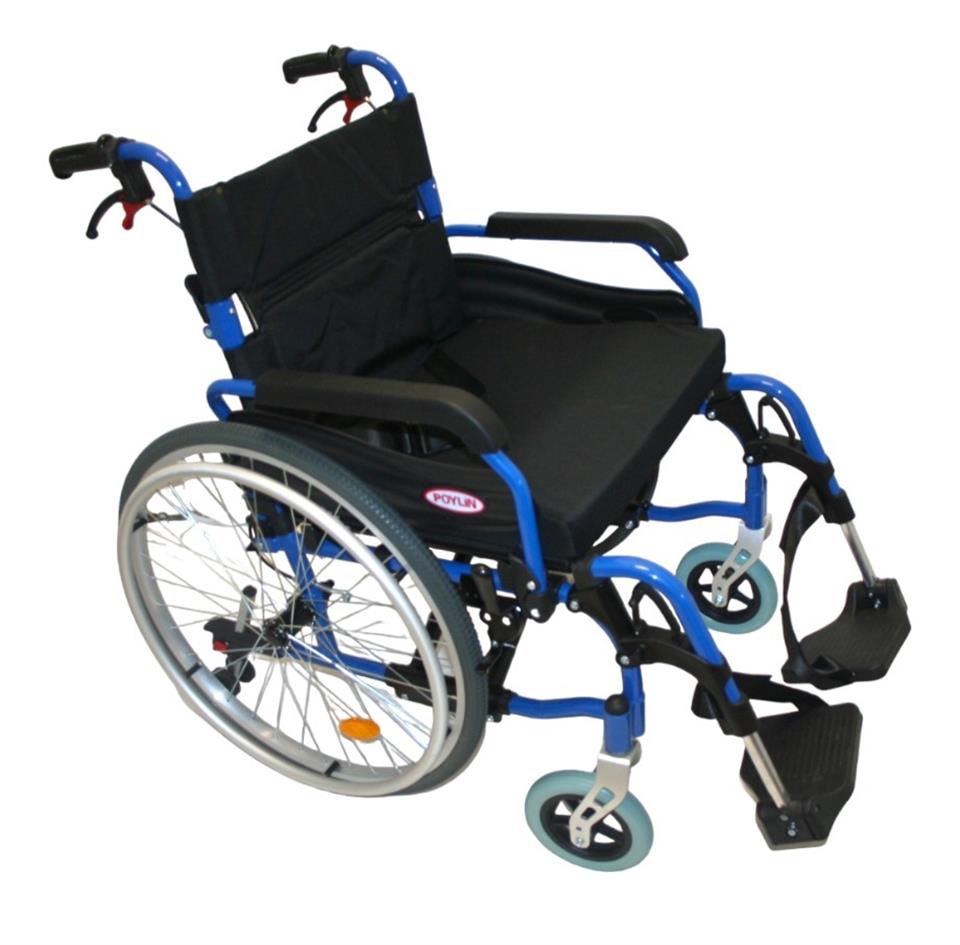 Tekerlekli SandalyePoylin P957 Hafif Alüminyum Tekerlekli Sandalye (50 CM)